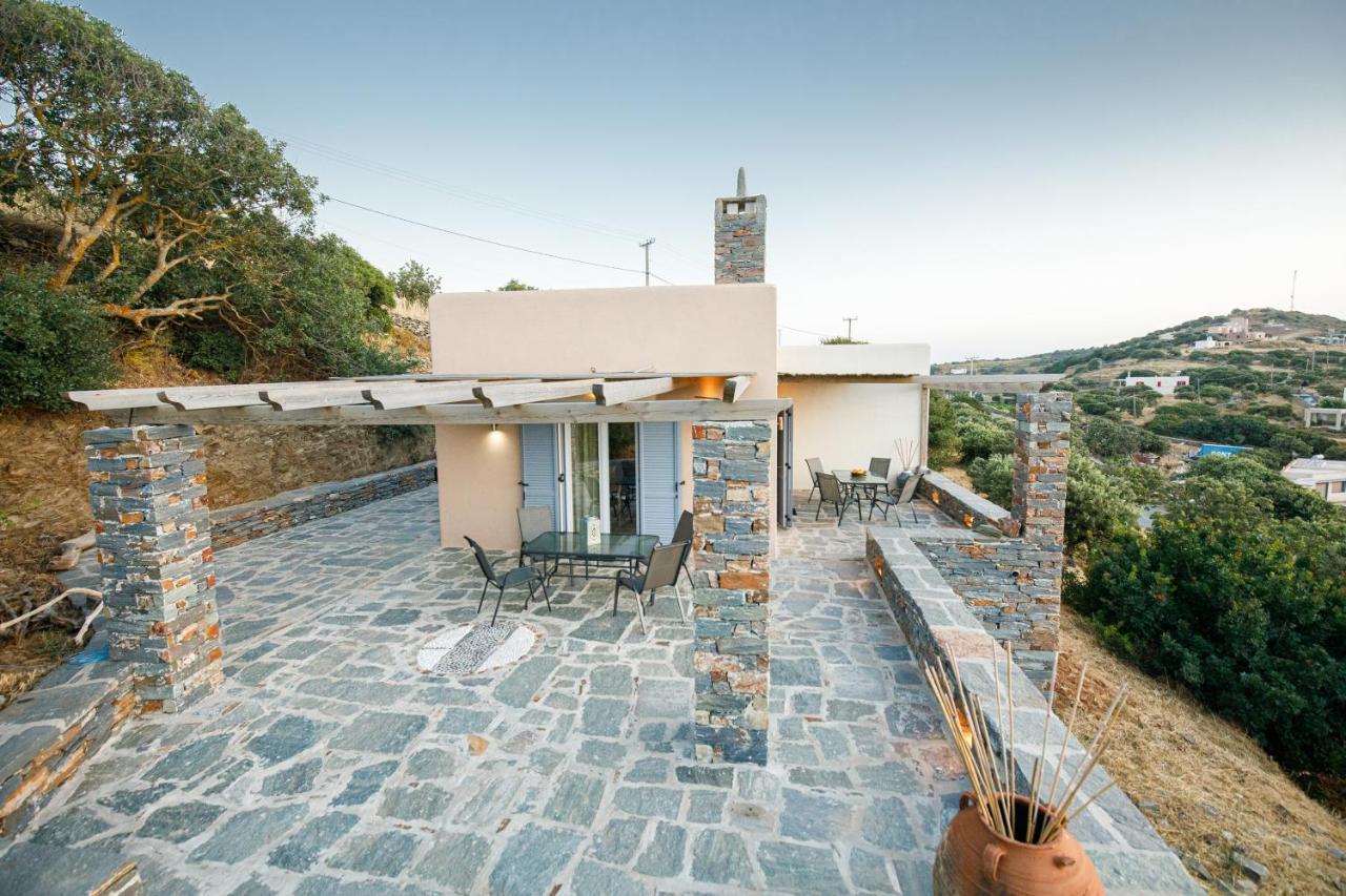 Cycladic Villa With Sea View! Ioulis Buitenkant foto