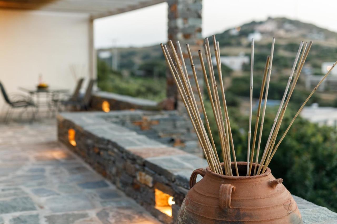 Cycladic Villa With Sea View! Ioulis Buitenkant foto