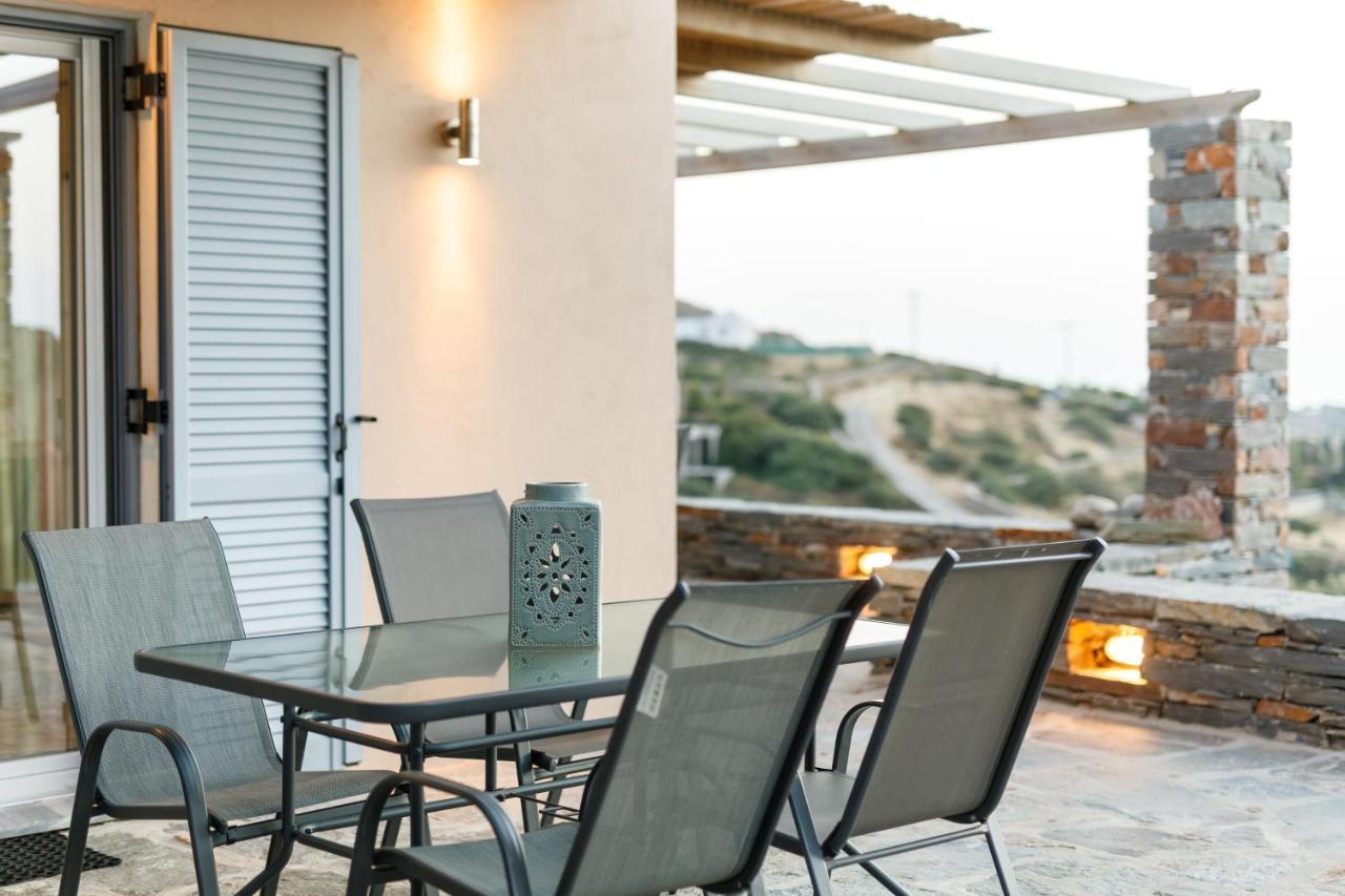 Cycladic Villa With Sea View! Ioulis Buitenkant foto