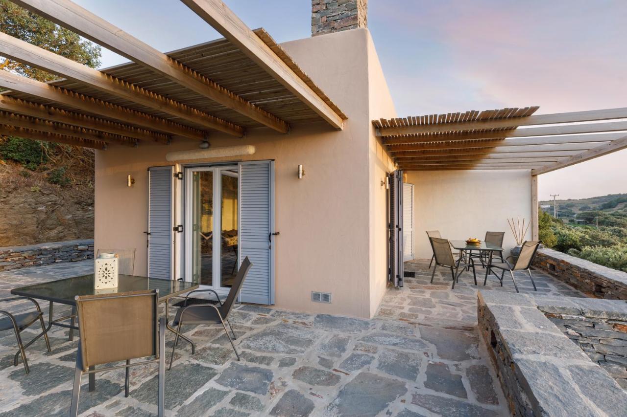 Cycladic Villa With Sea View! Ioulis Buitenkant foto