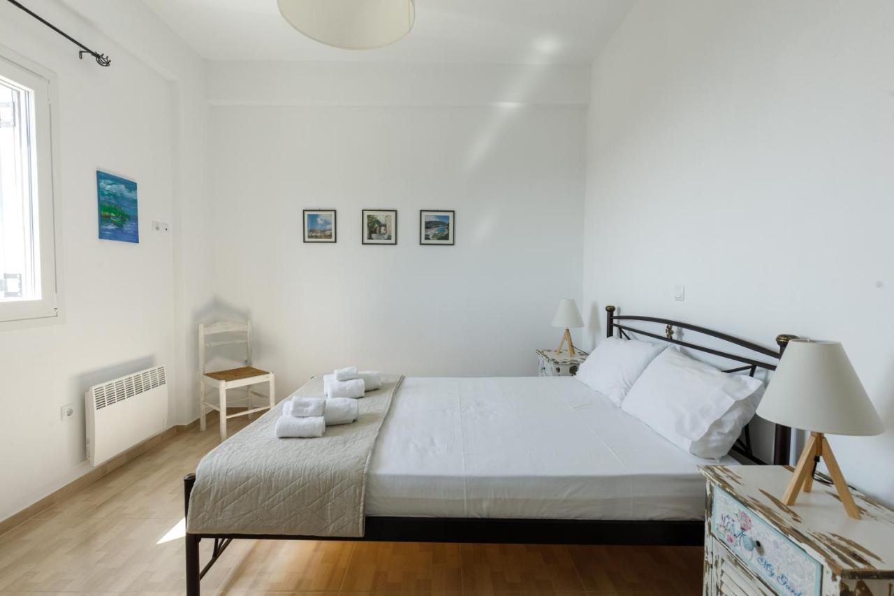 Cycladic Villa With Sea View! Ioulis Buitenkant foto