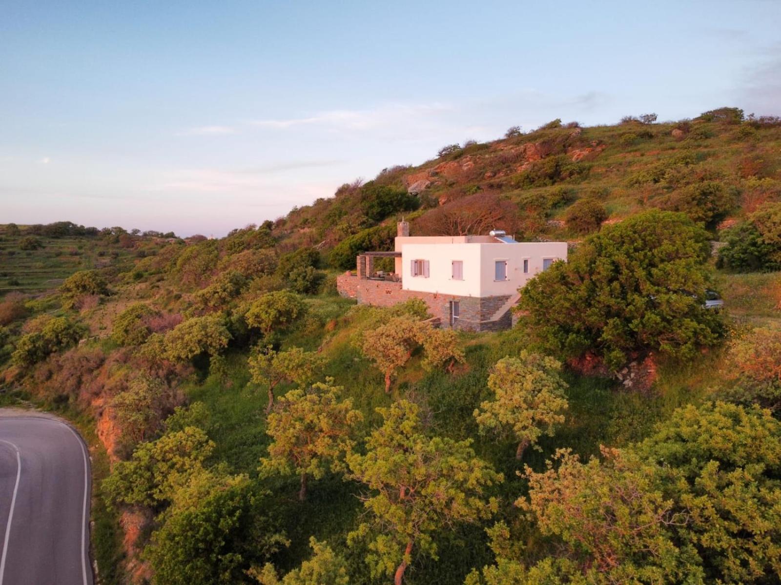 Cycladic Villa With Sea View! Ioulis Buitenkant foto
